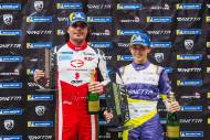 Podium Karim Sekkat - Breakell Racing GT5 Am Ella Lloyd - Xentek Motorsport GT5 Pro