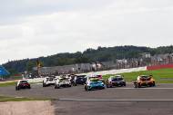 Start of Race 2, Scott Sumpton - Restart Racing Honda Civic Type R FK7 TCR leads