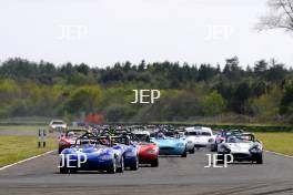 Race Start - George Murrells (GBR) Ginetta G20 leads