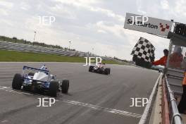 Pietro Fittipaldi (BRA) MGR Motorsport wins ahead of Alex Gill (GBR) Fortec Motorsport