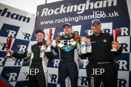 Race 2 Race Class Podium (l-r) Ben Colburn (GBR) Westbourne Motorsport Renault Clio Cup, Ben Palmer (GBR) Ben Palmer Racing Renault Clio Cup, Simon Freeman (GBR) Pitbull Racing Renault Clio Cup