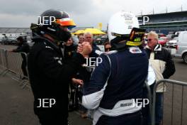 Simon Freeman (GBR) Pitbull Racing Renault Clio Cup and Ben Palmer (GBR) Ben Palmer Racing Renault Clio Cup