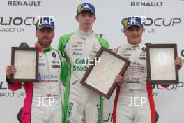 Jamie Bond - Team Hard - Clio Cup   Jack Young -  M.R.M. Clio Cup   Ethan Hammerton - Team Hard - Clio Cup