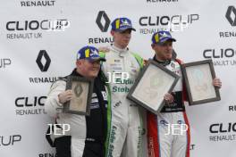 James Colburn - Westbourne Motorsport -  Clio Cup  Jack Young -  M.R.M. Clio Cup   Max Coates - Team Hard - Clio Cup