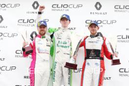 Max Coates - Team Hard - Clio Cup  Jamie Bond - Team Hard - Clio Cup  Jack Young -  M.R.M. Clio Cup