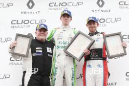 James Colburn - Westbourne Motorsport -  Clio Cup  Jack Young -  M.R.M. Clio Cup   Max Coates - Team Hard - Clio Cup