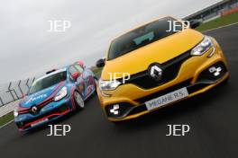 Renault Megane prize car for Jack Young -  M.R.M. Clio Cup