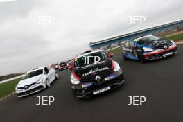 Aaron Thompson - Westbourne Motorsport - Clio Cup, Ben Colburn - Westbourne Motorsport -  Clio Cup  and Finlay Robinson - Westbourne Motorsport - Clio Cup