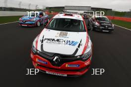 Jack Young -  M.R.M. Clio Cup,  Max Coates - Team Hard - Clio Cup  and Ben Colburn - Westbourne Motorsport -  Clio Cup