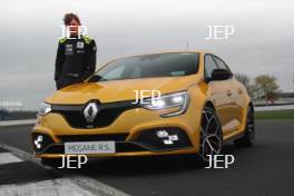 Renault Megane prize car for Jack Young -  M.R.M. Clio Cup