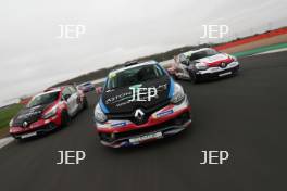 Ethan Hammerton - Team Hard - Clio Cup, Finlay Robinson - Westbourne Motorsport - Clio Cup   and Brett Lidsey - M.R.M. Clio Cup