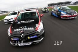 Aaron Thompson - Westbourne Motorsport - Clio Cup, Ben Colburn - Westbourne Motorsport -  Clio Cup  and Finlay Robinson - Westbourne Motorsport - Clio Cup