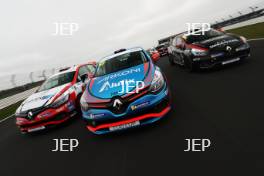 Max Coates - Team Hard - Clio Cup, Jack Young -  M.R.M. Clio Cup  and Ben Colburn - Westbourne Motorsport -  Clio Cup