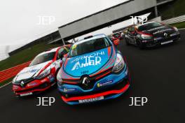 Max Coates - Team Hard - Clio Cup, Jack Young -  M.R.M. Clio Cup  and Ben Colburn - Westbourne Motorsport -  Clio Cup