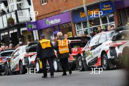 Marshals on Rally GB