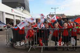 Fans on Wales Rally GB