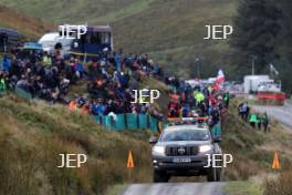 Toyota on Wales Rally GB