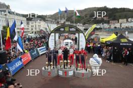 Wales Rally GB  Podium