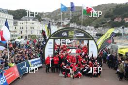 Wales Rally GB  Podium