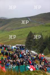 Fans on Wales Rally GB