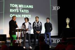 2019 Wales Rally GB Liverpool Launch Tom Williams, Rhys Yates and Osian Pryce