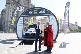 2019 Wales Rally GB Liverpool Launch David Richards and Peter Brennan