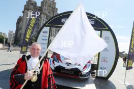 2019 Wales Rally GB Liverpool Launch Peter Brennan - Mayor of Liverpool