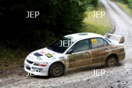 Tony Jardine / Dominic Tobin Mitsubishi Lancer Evolution IX