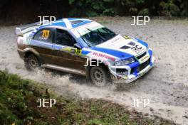 Simon Hay / Calum Jaffray Mitsubishi Evo6 