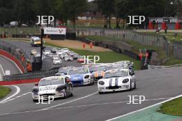 Start of the Race, Tom Golding - Ginetta G40