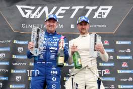 Podium Race 2 Ian Duggan – Fox Motorsport Ginetta G55 GT4 Luke Warr – Race Car Consultants Ginetta G55 GT4