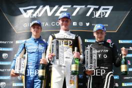 Podium Tom Emson – Elite Motorsport Ginetta G56 GT4 James Kellett – Century Motorsport Ginetta G56 GT4  Aston Millar – DTO Motorsport Ginetta G56 GT4