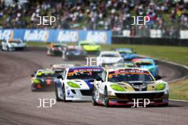 Start of the race James Kellett – Century Motorsport Ginetta G56 GT4  leads