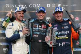 Luke Warr – Race Car Consultants Ginetta G55 GT4 Daniel Morris – Simon Green Motorsport Ginetta G55 GT4  Ian Duggan – Fox Motorsport Ginetta G55 GT4