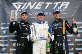 Luke Reade - Wolf Motorsport G55 GT4 Ginetta  Blake Angliss – Century Motorsport Ginetta G55 GT4 James Taylor – Team HARD Ginetta G55 GT4