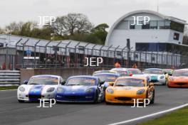 Start - Nat Hodgkiss – Race Car Consultants Ginetta G40 GT5 - Connor Grady – Xentek Motorsport Ginetta G40 GT5 - Will Jenkins – Elite Motorsport Ginetta G40 GT5