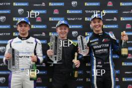 Nat Hodgkiss – Race Car Consultants Ginetta G40 GT5 - Connor Grady – Xentek Motorsport Ginetta G40 GT5 - Will Jenkins – Elite Motorsport Ginetta G40 GT5