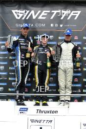 Ginetta GT5 Race 1 Podium Will Jenkins â€“ Elite Motorsport Ginetta G40 GT5 Harley Haughton â€“ Elite Motorsport Ginetta G40 GT5 Will Orton â€“ Race Car Consultants Ginetta G40 GT5