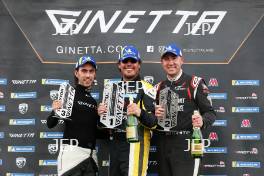 Ginetta GT5 Race 2 Am Podium Paolo Santi â€“ Raceway Motorsport Ginetta G40 GT5 Karim Sekkat â€“ Elite Motorsport Ginetta G40 GT5 Chris White â€“ Raceway Motorsport Ginetta G40 GT5