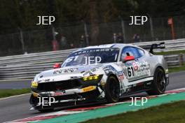 #61 Erik Evans / Marco Signoretti - Academy Motorsport Ltd Ford Mustang GT4 2024