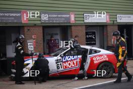 #61 Erik Evans / Marco Signoretti - Academy Motorsport Ltd Ford Mustang GT4 2024