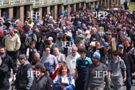 BTCC Fans at the autograph Session