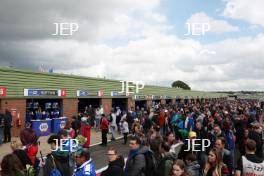 BTCC Fans at the autograph Session