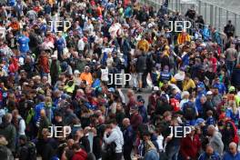 Fans on the pitwalk autograph session