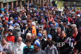 BTCC Fans at the autograph Session