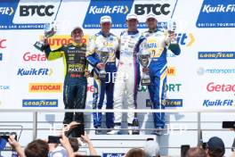 Árón Taylor-Smith - CarStore Power Maxed Racing Vauxhall Astra, Ashley Sutton - NAPA Racing UK Ford Focus ST, Tom Ingram - Bristol Street Motors with EXCELR8 Hyundai i30 N Fastback and Dan Cammish - NAPA Racing UK Ford Focus ST