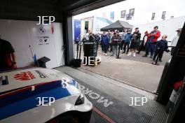 BTCC Fans at Donington Park