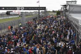 BTCC Fans at Donington Park 