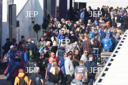 BTCC Fans at Donington Park