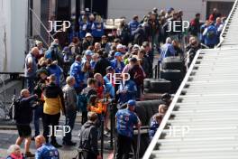 BTCC Fans at Donington Park